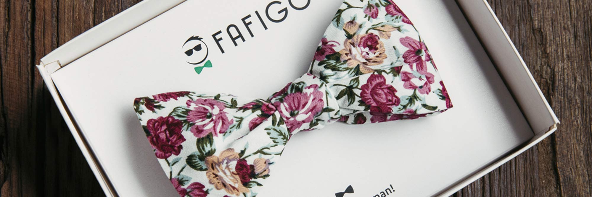 Fliegen mit Blumenmuster FAFIGO