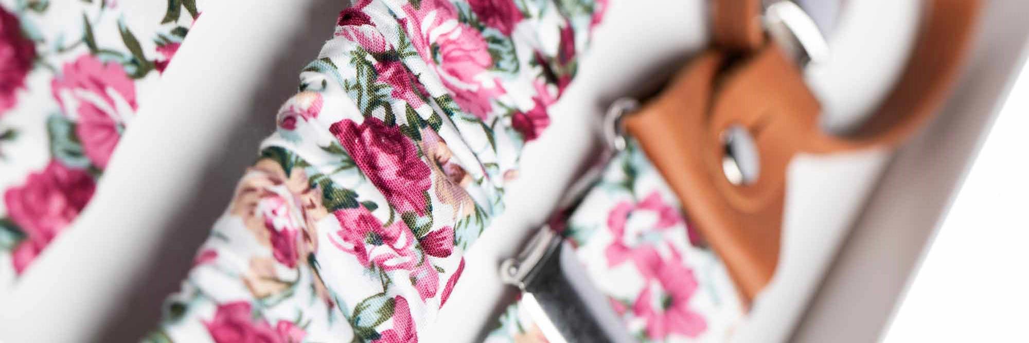 Hosenträger mit Blumenmuster FAFIGO